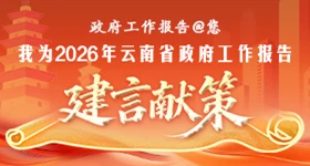 我为2026年云南省政府工作报告建言献策